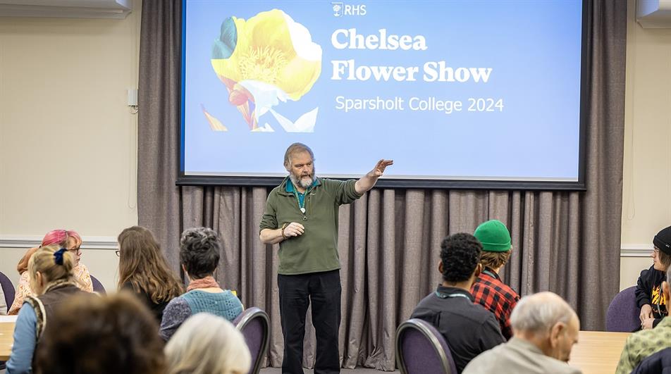 Chris Bird at the Launch Event